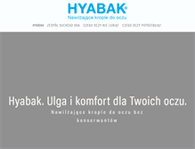 Tablet Screenshot of hyabak.pl
